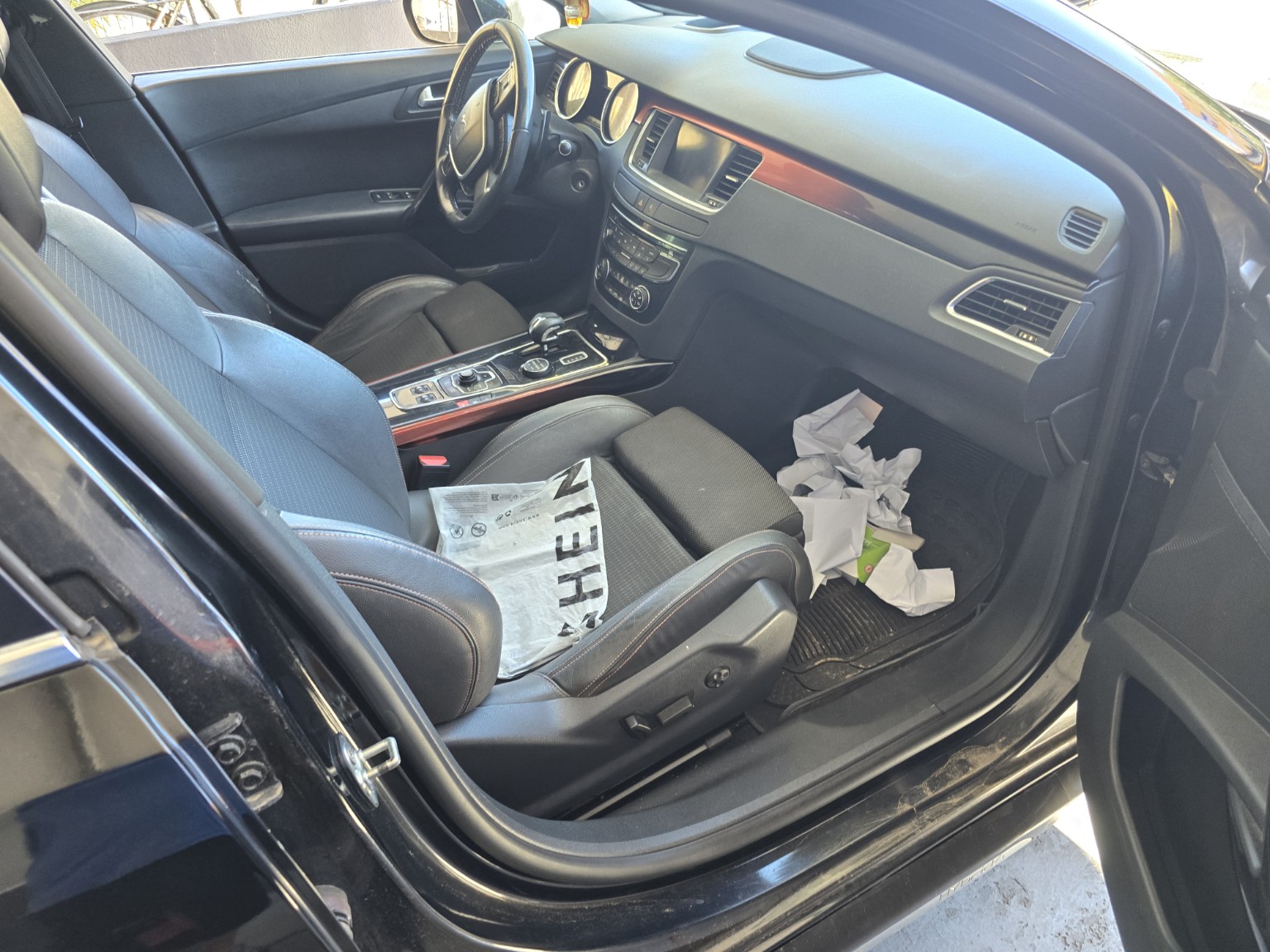Interior após Lavagem Plus